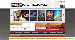 Desktop Screenshot of cinemerignac.fr